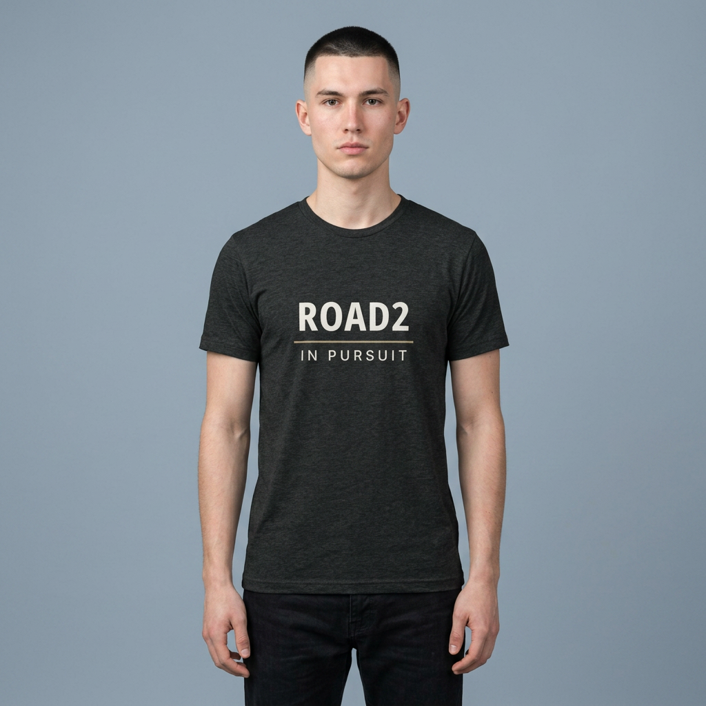 Road2 In Pursuit Tee — Motivational Graphic T-Shirt