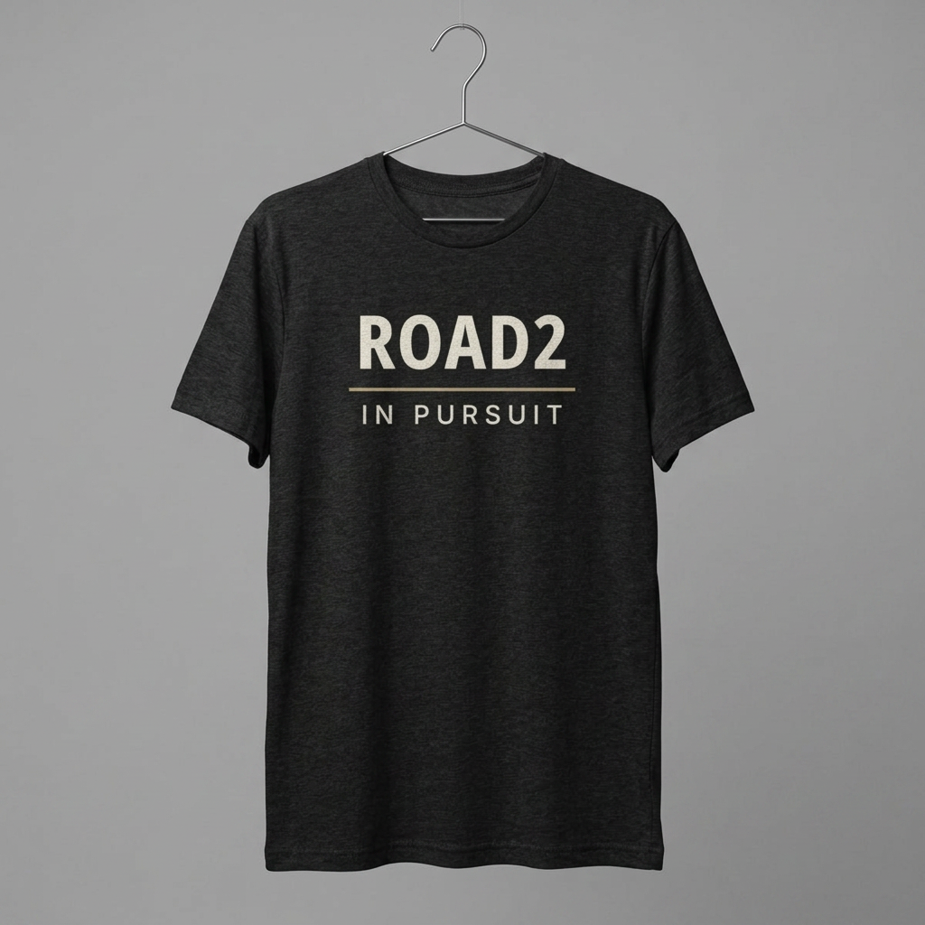 Road2 In Pursuit Tee — Motivational Graphic T-Shirt