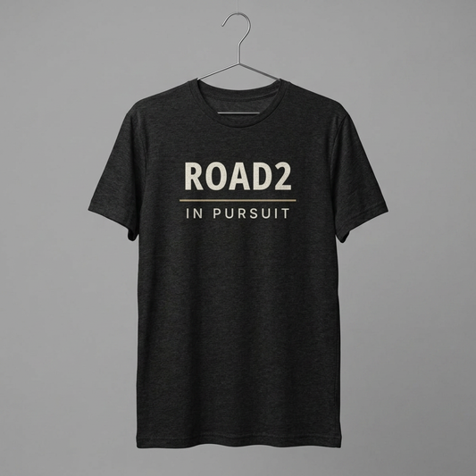 Road2 In Pursuit Tee — Motivational Graphic T-Shirt